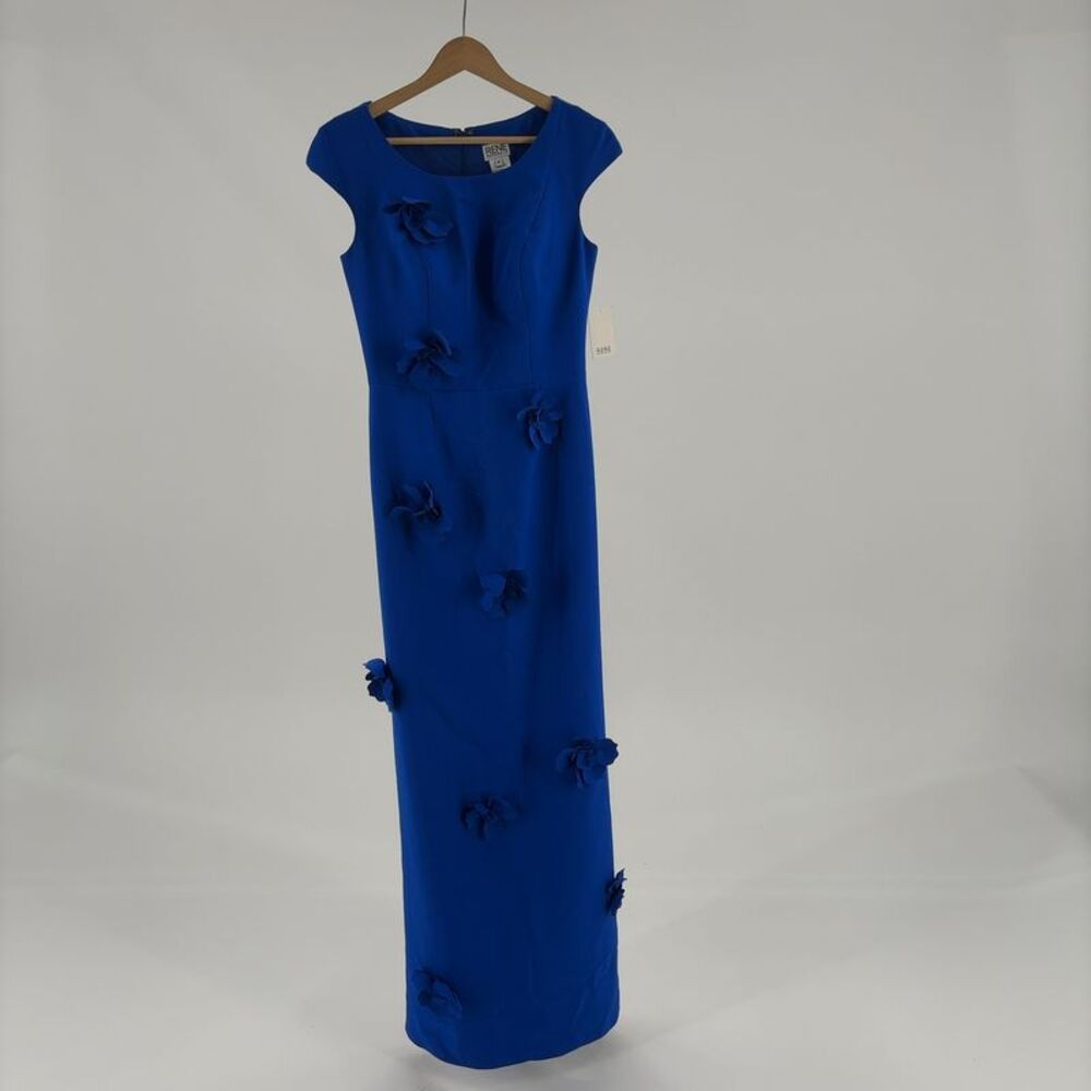 Rene Ruiz Scoop Neck Stretch Gown